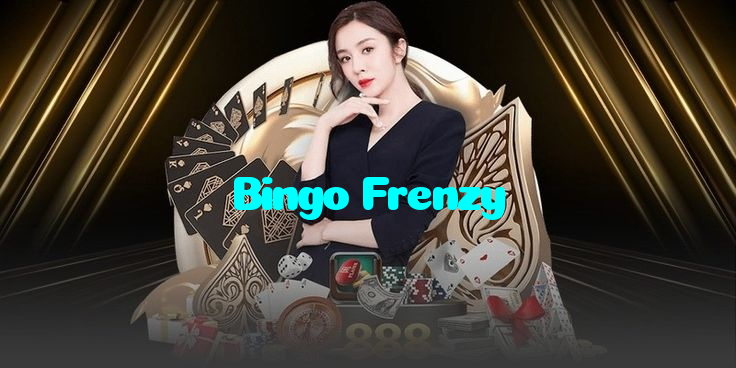 Bingo Frenzy casino presented on mobile device in Pakistan with slots and live games